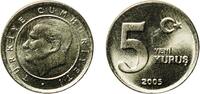 Turkey 5 Kuruş 2005 Turkish State Mint Turkey Republic 2005 5 Yeni Kuruş... 27.61 元 含税 ＋  117.14 元 运费