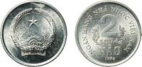 Vietnam 2 Haos Vietnam Socialist Republic 1976 2 Hao Aluminium Berlin Mint 1.41g UNC KM 12 Schön 65 -