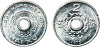 Vietnam 2 Xu Vietnam 1975 2 Xu Aluminium Berlin Mint 0.91g UNC KM A9 Schön 50 -