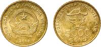 Vietnam 5000 Đồng Vietnam Socialist Republic 2003 5000 Đồng Copper-aluminium-nickel (92% Copper, 6% Aluminium, 2% Nickel) Mint of Finland (1250000 -