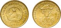 Vietnam 5000 Đồng Vietnam Socialist Republic 2003 5000 Đồng Copper-aluminium-nickel (92% Copper, 6% Aluminium, 2% Nickel) Mint of Finland (1250000 -