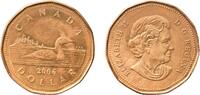 Canada 1 Dollar Canada Commonwealth 2006 1 Dollar - Elizabeth II (4th portrait) Bronze plated nickel Royal Canadian Mint (49111000) 7.11g UNC K -