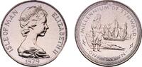 Isle of Man 1 Crown Isle of Man 1979 PM 1 Crown - Elizabeth II (Tynwald) Silver (.925) Pobjoy Mint (25000) 28.34g BU KM 49a Schön 51a -