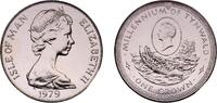Isle of Man 1 Crown British Crown dependencies Isle of Man 1979 PM 1 Crown - Elizabeth II (Tynwald) Copper-nickel Pobjoy Mint (100000) 28.36g BU KM -