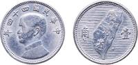 China 1 Jiao China Taiwan 年四十四國民華中(1955) 1 Jiao Aluminium (99% Aluminium, 1% Magnesium) (583980000) 1.12g AU Y 533 Schön 3 -