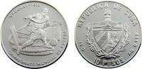 Cuba 10 Pesos Cuba Second Republic 2001 10 Pesos World Soccer Championship Uruguay 1930 -