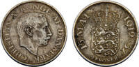 Denmark 2 Kroner Denmark Kingdom Christian X ND(1937) N♥S 2 Kroner 25th anniversary Reign of Christian X -