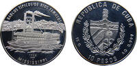 Cuba 10 Pesos Cuba Second Republic 1998 10 Pesos Famous river ships, Mississippi River Boat -