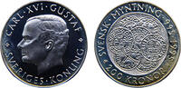 Sweden 200 Kronor Sweden Kingdom Carl XVI Gustaf ND (1995) E 200 Kronor 1000th Anniversary of the first Swedish Coin -