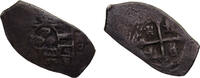 Mexico 1 Real Mexico Spanish colony Felipe V 1701-1728 Mo 1 Real Colonial Cob coinage 3.2g -