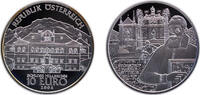 Austria 10 Euro Austria Second Republic 2004 10 Euro (Hellbrunn Castle) Silver (.925) Vienna Mint (60000) 17.3g PF KM3111 -