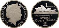 Australia 1 Dollar Australia Commonwealth 2013 1 Dollar - Elizabeth II (4th Portrait - Sydney Opera House) Silver (.999) Canberra Mint (5000) 31.10 -
