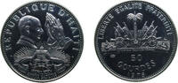 Haiti 50 Gourdes Haiti Second Republic 1976 50 Gourdes (Holy Year) Silver (.925) San Francisco Mint (6000) 16.75g PF KM 123 -
