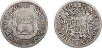 Mexico 2 Reales Mexico Spanish colony 1738 MF 2 Reales - Felipe V Silver (.917) Mexico City Mint 6.24g VF KM 84 -