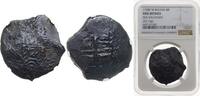 Bolivia 8 Reales Bolivia 1728 M 8 Reales - Philip V Silver (.931) Potosi Mint 23.15g NGC FINE Seawater Corrossion KM 31 KM R31 -