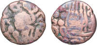 India NULL India 11th-13th Century Coinage Copper 3.7g VF -