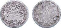 Nicaragua 5 Centavos Nicaragua Republic 1887 H 5 Centavos Silver (.800) Heaton and Sons / The Mint Birmingham Limited (1000000) 1.09g VF KM 5 -