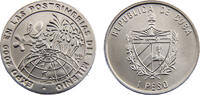 Cuba 1 Peso Cuba Second Republic 1998 1 Peso History of the world expositions, Expo 2000 - End of Millennium -