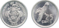 Seychelles 25 Cents 1982 Seychelles Republic 1982 25 Cents Copper-nickel... 36.74 元 含税 ＋  116.91 元 运费
