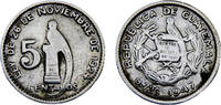 Guatemala 5 Centavos Guatemala Republic 1947 5 Centavos -