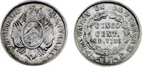 Bolivia 5 Centavos 1881 PTS FE Potosi mint Bolivia Republic 1881 PTS FE ... 110.45 元 含税 ＋  117.14 元 运费