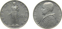 Vatican City 10 Lire Vatican City City State 1952//XIV 10 Lire - Pius XII Aluminium (1130000) 1.6g UNC KM 52 -