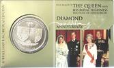 New Zealand Dollar Diamond Wedding Anniversary coin -