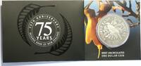 New Zealand Dollar 75th Anniversary Reserve Bank -