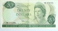 New Zealand 20 Dollars H.R. Hardy signature -