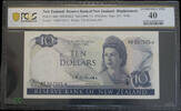 New Zealand 10 Dollars Wilks Replacement Note AO* Very rare -