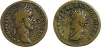 Italy Sestertius Antoninus Pius & Marcus Aurelius. -