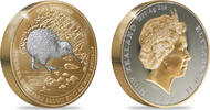 New Zealand 2 Dollars High Relief -