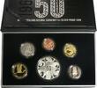 New Zealand Currency set Decimal currency 50 years anniversary -