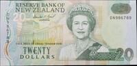 New Zealand 20 Dollars Queen Elizabeth II -