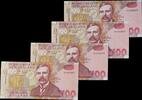 New Zealand 100 Dollars AA First prefix of signature -