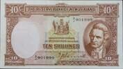 New Zealand 1o Shillings T.P. Hanna signature. -