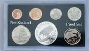 New Zealand set Chatham Island Black Robin bird coin set -