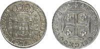 Portugal 400 Reis Joao, as Prince Regent. -