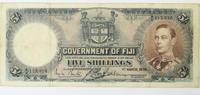 Fiji 5 Shillings King George VI -