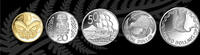 New Zealand Set NZ Silver Currency Set -