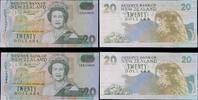 New Zealand 20 Dollars Donald T. Brash signatures. -