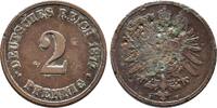 Kaiserreich, Kleinmünzen 2 Pfennig -