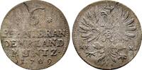 Brandenburg Preussen 6 Pfennig Friedrich I. 1701-1713. -