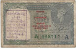 Burma / India 10 Rupees King George VI - Unkown stamp -
