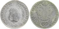 RDR Habsburg 20 Kreuzer 1815 A Franz II. (I.) 1792-1835 prägefrisch, win... 209.18 元 含税 ＋  -8.37 元 运费