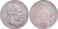 Österreich Habsburg 1 Gulden Franz Joseph I. 1848-1916 -