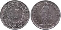 Schweiz 2 Franken Silber -