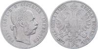 Österreich Habsburg 1 Gulden Franz Joseph I. 1848-1916 -