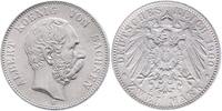 Sachsen 2 Mark Albert 1873-1902 -