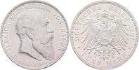 Baden 5 Mark Friedrich I. 1856-1907, auf seinen Tod -